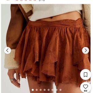 BRAND NEW without tags size 10 free people mini skirt